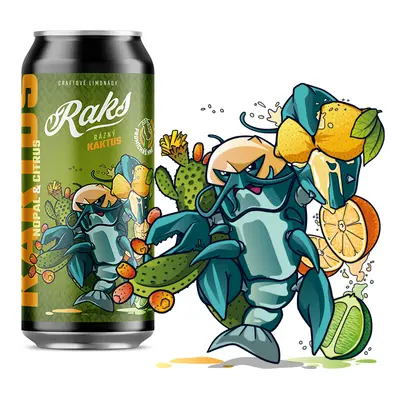 Raks - Vigorous Cactus Citrus Nopal, 500 ml