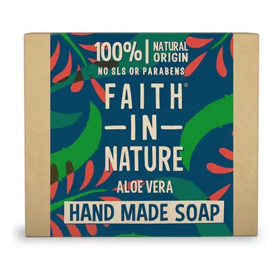 Faith in Nature Faith in Nature, növényi szilárd szappan valódi Aloe Verával, 100g