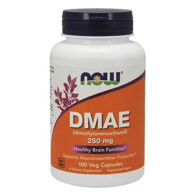 NOW® Foods NOW DMAE, Dimetilaminoetanol, 250 mg, 100 kapszula