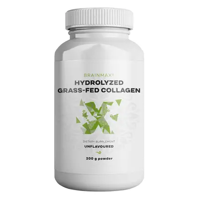 BrainMax hidrolizált GrassFed kollagén (fűvel táplált tehenekből származó kollagén), 200 g