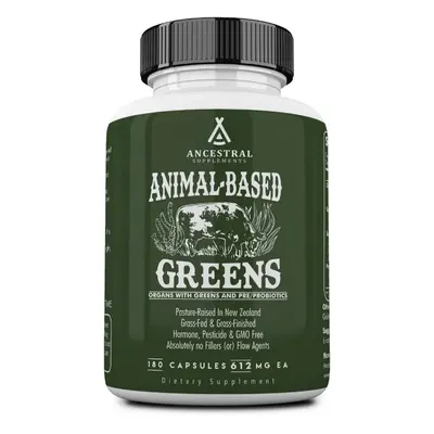 Ancestral Supplements Ancestral Supplements, Animal-Based Greens,, probiotikus szuperételek, 180