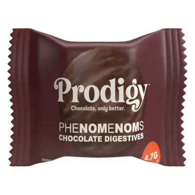 Prodigy Phenomenoms Chocolate Digestive keksz, csokis digestive keksz, 32 g