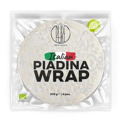 5+1 INGYENES: BrainMax Pure Piadina Wrap BIO, 4 db