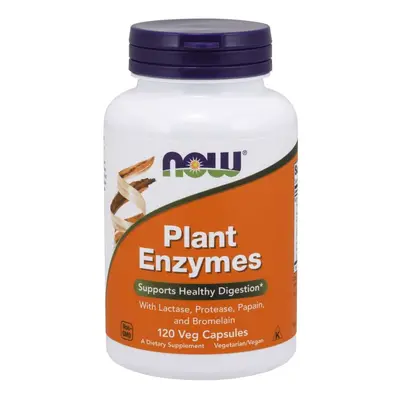 NOW® Foods NOW Plant Enzymes, Növényenzimek, 120 növényi kapszulában