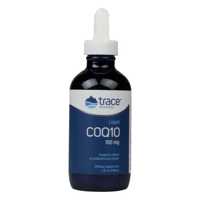 Trace Minerals Liquid CoQ10 100 mg, koenzim Q10, 118 ml