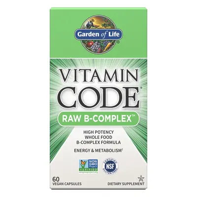 Garden of Life Vitamin Code RAW B-Complex, 60 kapszula