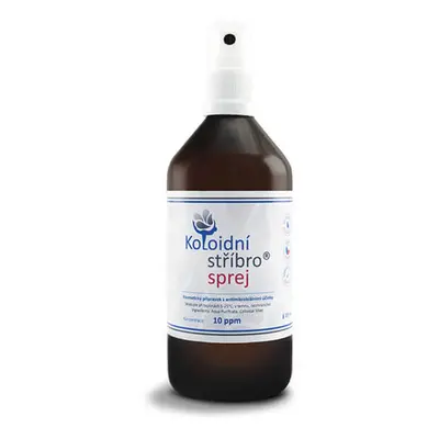 Koloidní stříbro s.r.o. Kolloid ezüst spray, 10 ppm, 200 ml