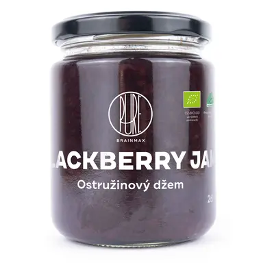 BrainMax Pure Blackberry Jam, Szeder lekvár BIO, 260g