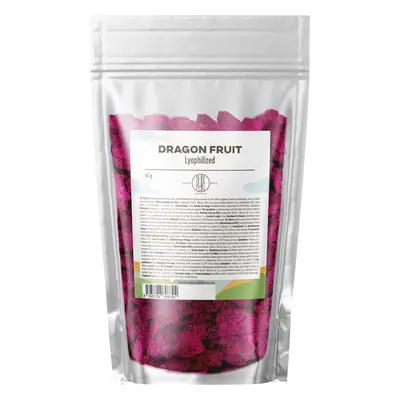 BrainMax Pure Liofilizált Dragon Fruit, Liofilizált Dragon Fruit, szelet, 45 g