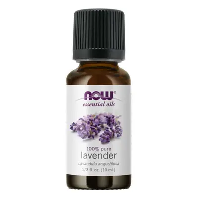 NOW® Foods NOW Essential Oil - Lavender oil 100% Pure, Levendula illóolaj, 10 ml