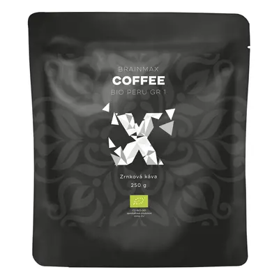 BrainMax Coffee Peru Grade 1 BIO, 250g, szemes kávé