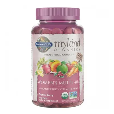 Garden of life Mykind Women gumicukor, multivitamin nőknek 40+, 120 gumicukor