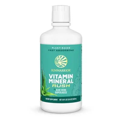 Sunwarrior Vitamin Mineral Rush Aloe Vera Superjuice-ban, 887 ml