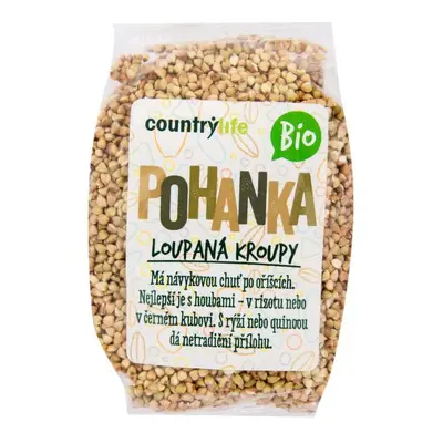 CountryLife - Hámozott hajdina hajdina BIO, 500g