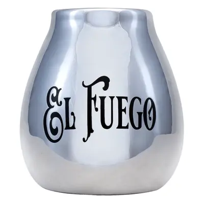 Yaguar Kerámia kalapács El Fuego logóval (ezüst) 350 ml