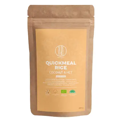 BrainMax Pure QuickMeal, Rizskása kókusz- és MCT olajjal, BIO, 250 g