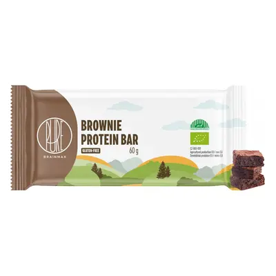 BrainMax Pure Brownie Protein Bar, Protein szelet, Brownie, BIO, 60 g