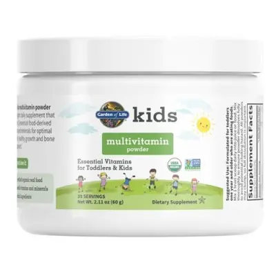 Garden of Life Kids Organic multivitamin (multivitamin gyerekeknek por formájában), 60 g