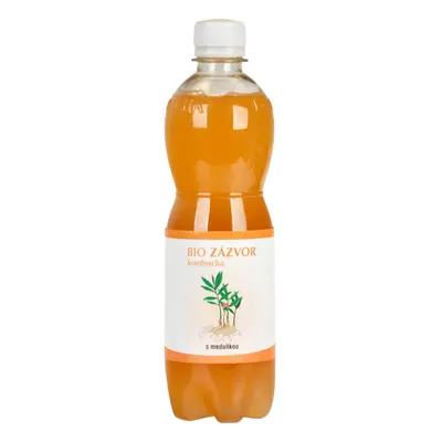 STEVIKOM - Gyömbér kombucha citromfűvel BIO, 500ml