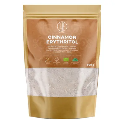 BrainMax Pure Cinnamon Erythritol, Eritrit fahéj, BIO, 500 g