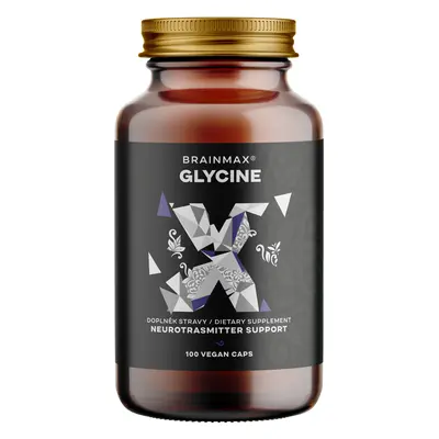 BrainMax Glycine 975 mg, 100 Növényi kapszula