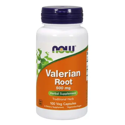 NOW® Foods NOW Valerian Root, 500 mg, 100 gyógynövényes kapszula