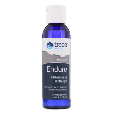 Trace Minerals Endure Performance Elektrolit, elektrolitok, 118 ml