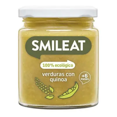 Smileat quinoa köret zöldségekkel extra szűz olívaolajjal, 6M+, BIO, 230 g