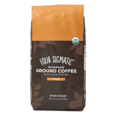 Four Sigmatic Négy Sigmatic Oroszlán sörényes gomba őrölt kávé keverék, 340 g