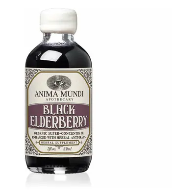 Anima Mundi fekete bodza, elixír fekete bodzából, BIO, 59 ml