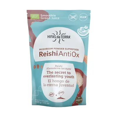 Hifas da Terra ReishiAntiOx, BIO, 100 g