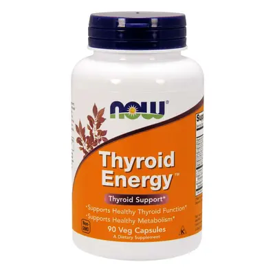 NOW® Foods NOW Thyroid Energy, Pajzsmirigy , 90 növényi kapszulában