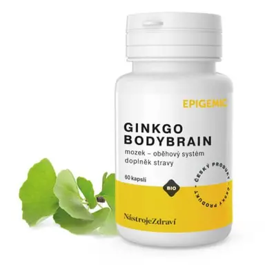 Epigemic® Ginkgo BodyBrain, ginkgo biloba, 60 kapszula