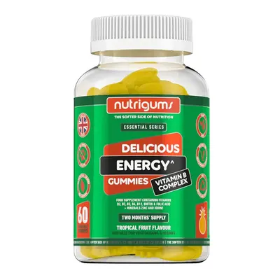 Nutrigums Energy B vitamin komplex, 60 db zselés cukorka