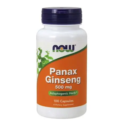 NOW® Foods NOW Panax Ginseng, 500 mg, 100 kapszula