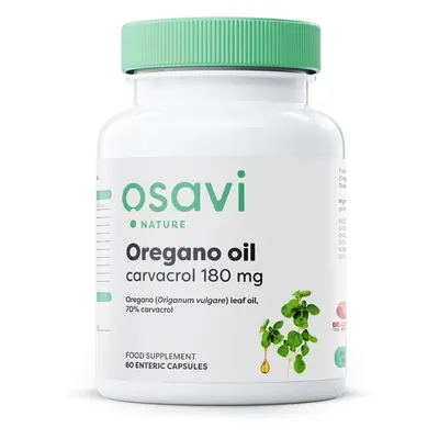 Osavi Oregano Oil Carvacrol, oregánó olaj, 180 mg, 60 db bélben oldódó lágyzselé kapszula