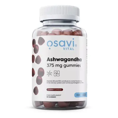 Osavi Ashwagandha kivonat 375 mg 90 cseresznye ízű gumicukor