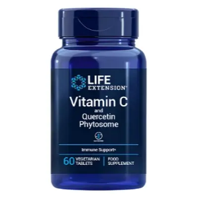 Life Extension C-vitamin és kvercetin fitoszoma, C-vitamin kvercetinnel, 60 gyógynövény tabletta