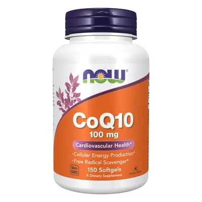 NOW® Foods NOW CoQ10 (koenzim Q10) 100 mg, 150 kapszula