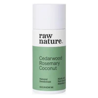 Raw Nature Natural dezodor, natúr dezodor, cédrusfa, rozmaring és kókusz, 50 g