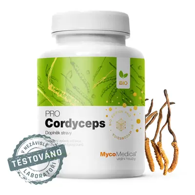 MycoMedica - Cordyceps PRO, 90 db gyógynövényes kapszula