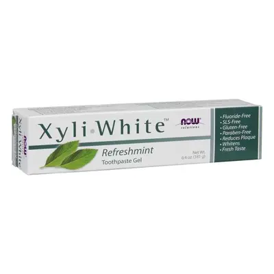 NOW® Foods NOW XyliWhite Refreshmint fogkrém, 181g