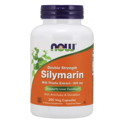 NOW® Foods NOW Double Strength Silymarin milk thistle extract, 300 mg, 200 növényi kapszula