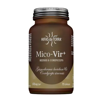 Hifas da Terra Mico-Vir+, Reishi és Cordyceps, 70 kapszula