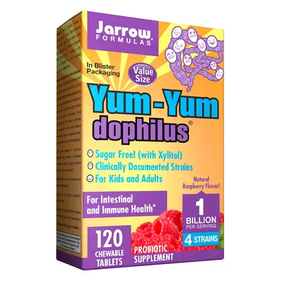 Jarrow Formulas Jarrow Yum-Yum Dophilus (gyermekeknek szánt probiotikumok), 1 milliárd organizmu