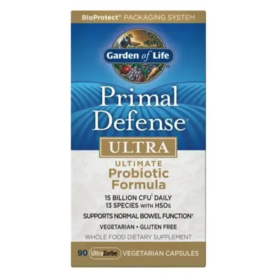 Garden of Life Primal Defense Ultra, probiotikumok, 15 milliárd CFU, 13 probiotikus törzs, 90 ka