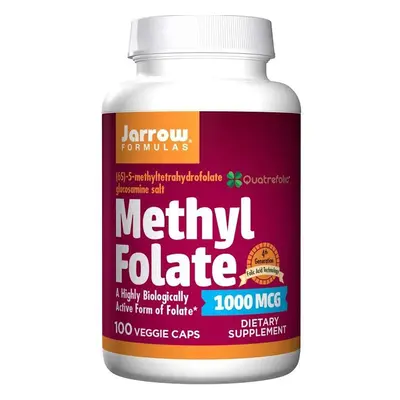 Jarrow Formulas Jarrow metil-folát (folsav aktív formája), 1000 mcg, 100 gyógynövényes kapszula