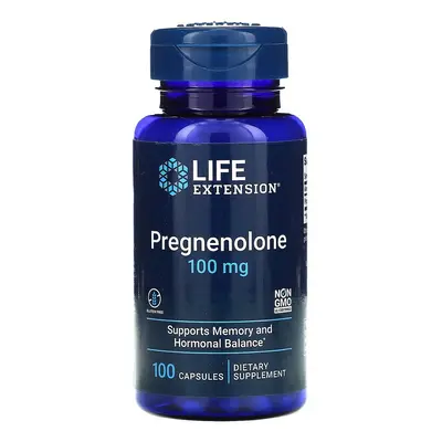 Life Extension Pregnenolone, 100mg, 100 kapszula