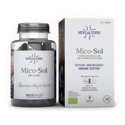 Hifas da Terra Mico-Sol, brazil gomba, BIO, 70 kapszula