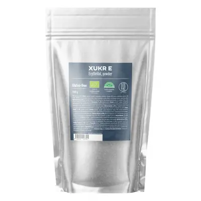 BrainMax Pure Xukr E, eritrit, BIO, 1 kg *CZ-BIO-001 tanúsítvány